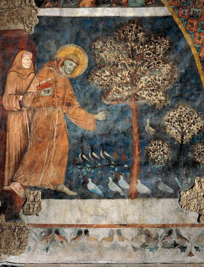Prédication aux oiseaux - Master of Saint Francis of Assisi