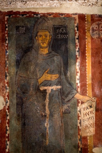 Représentation de Saint François d