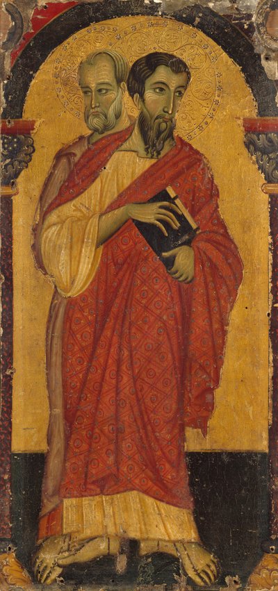 Saints Barthélemy et Simon, 1266-75 - Master of Saint Francis of Assisi
