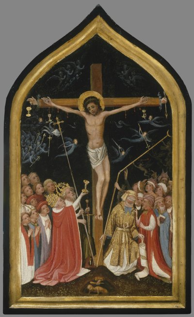 Christ sur la Croix vivante, 1420-30 - Master of Saint Veronica
