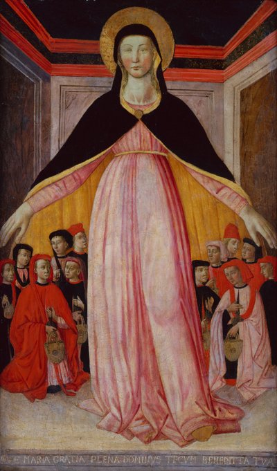 Madone de la Miséricorde - Master of San Miniato