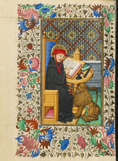 Saint Jérôme dans son bureau - Master of Sir John Fastolf
