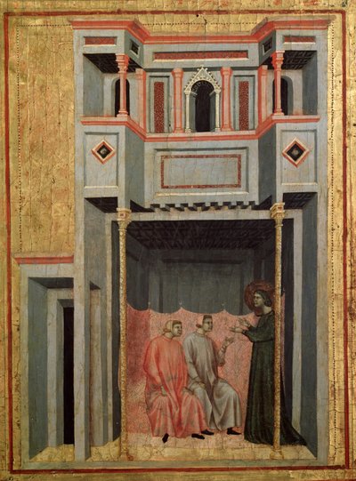 Cycle de la vie de Sainte Cécile (détail) - Master of St. Cecilia