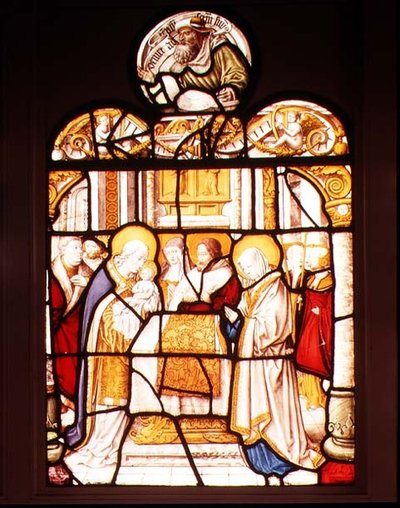 La Présentation au Temple; fenêtre de l