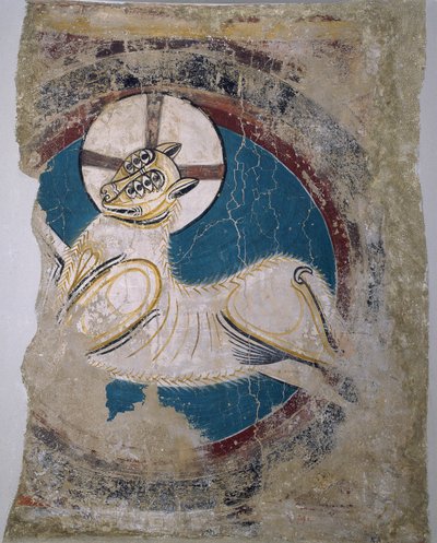 Agneau Apocalyptique (de Sant Climent de Tauell) - Master of Tahull