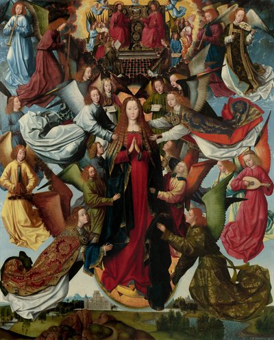 Marie, Reine du Ciel, vers 1485-1500 - Master of The Legend of St. Lucy