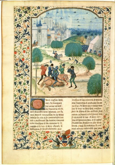 MS Fr 87 Miniature du Volume II de la Chronique d