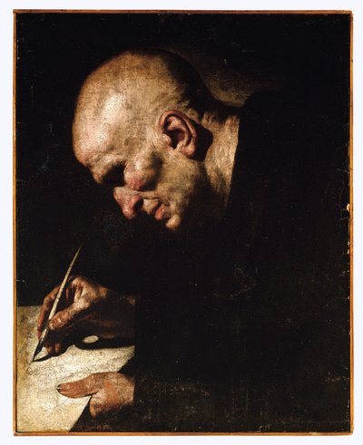 Un moine scribe - Master of the Annunciation to the Shepherds