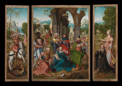 Adoration des Mages - Master of the Antwerp Adoration