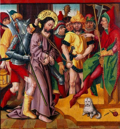 Jésus devant Hérode Antipas - Master of the Baden Carnation