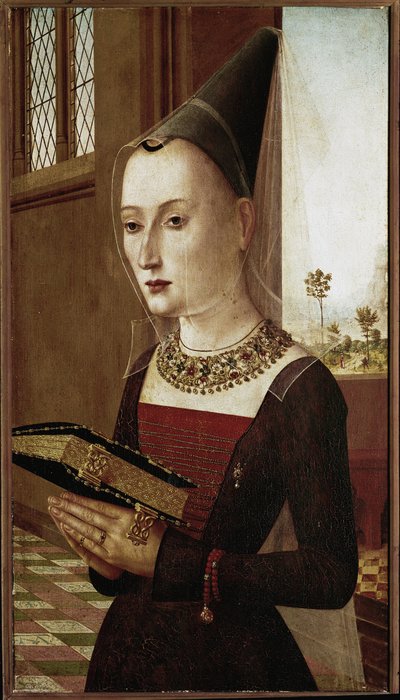 Portrait de Maria Bonciani - Master of the Baroncelli Portraits