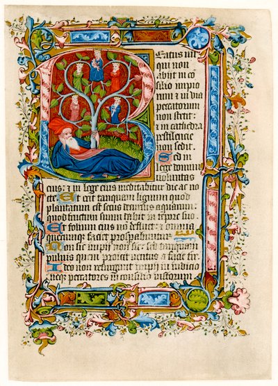 Arbre de Jessé - Master of the Beaufort Saints