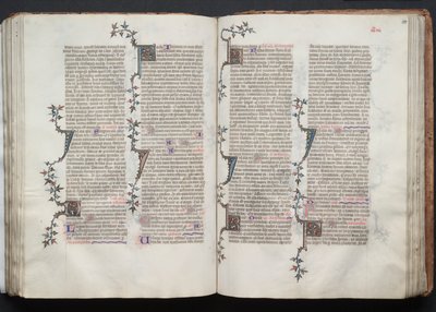 Le Missel de Gotha : Fol. 100r, Texte - Master of the Boqueteaux