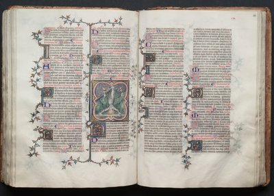 Le Missel de Gotha : Fol. 117v, Saint Pierre attaché à l
