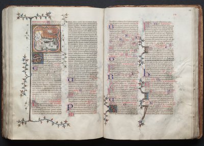 Le Missel de Gotha : Fol. 123r, Texte - Master of the Boqueteaux