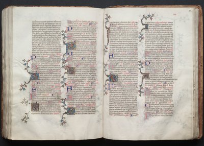Le Missel de Gotha : Fol. 124r, Texte - Master of the Boqueteaux