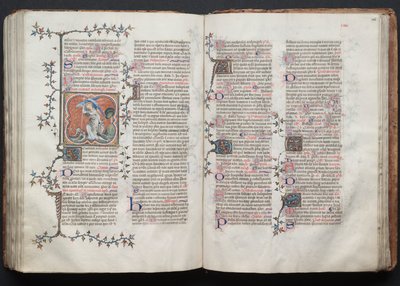 Le Missel de Gotha : Fol. 125r, Texte, c. 1375 - Master of the Boqueteaux