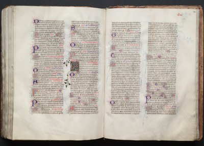 Le Missel de Gotha : Fol. 140r, Texte, c. 1375 - Master of the Boqueteaux