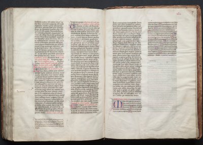 Le Missel de Gotha : Fol. 156v, Texte, vers 1375 - Master of the Boqueteaux