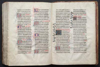 Le Missel de Gotha : Fol. 161r, Texte, c. 1375 - Master of the Boqueteaux