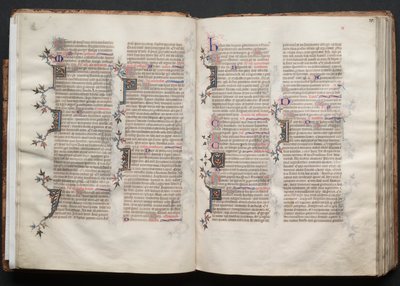 Le Missel de Gotha : Fol. 20v, Texte - Master of the Boqueteaux