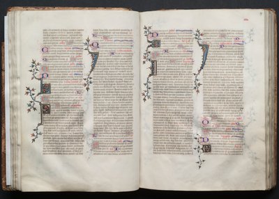 Le Missel de Gotha : Fol. 36v, Texte - Master of the Boqueteaux