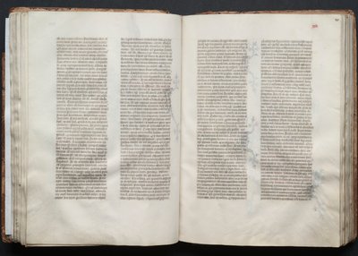 Le Missel de Gotha : Fol. 45r, Texte, vers 1375 - Master of the Boqueteaux