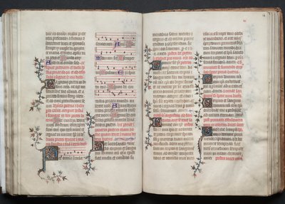 Le Missel de Gotha : Fol. 68r, Texte, c. 1375 - Master of the Boqueteaux