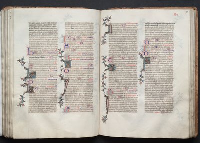 Le Missel de Gotha : Fol. 94v, Texte - Master of the Boqueteaux
