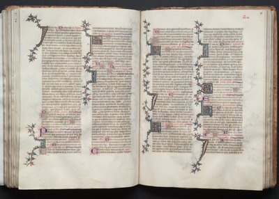 Le Missel de Gotha : Fol. 96r, Texte - Master of the Boqueteaux