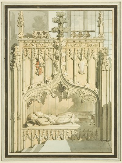 Effigies de Sir Maurice Berkeley et de sa femme, dans St Mark