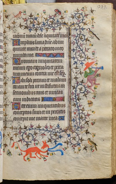 Heures de Charles le Noble, roi de Navarre (1361-1425) : fol. 112r, Texte - Master of the Brussels Initials and Associates