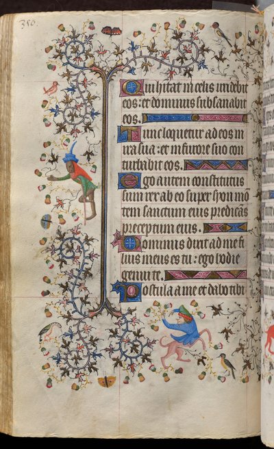 Heures de Charles le Noble, roi de Navarre (1361-1425) : fol. 170v, Texte - Master of the Brussels Initials and Associates
