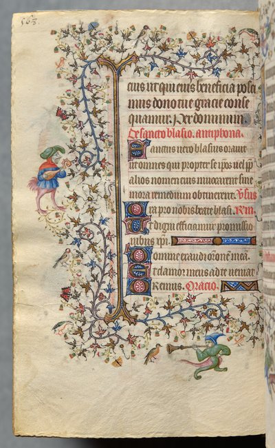 Heures de Charles le Noble, roi de Navarre (1361-1425) : fol. 278v, Texte - Master of the Brussels Initials and Associates