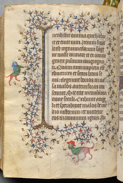 Heures de Charles le Noble, roi de Navarre (1361-1425), fol. 319v, Texte - Master of the Brussels Initials and Associates