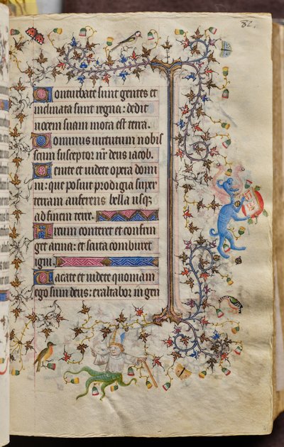Heures de Charles le Noble, roi de Navarre (1361-1425) : fol. 41r, Texte - Master of the Brussels Initials and Associates