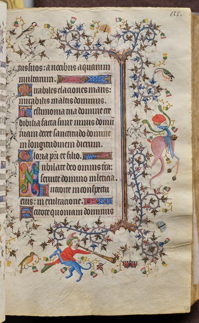 Heures de Charles le Noble, roi de Navarre (1361-1425) : fol. 56r, Texte - Master of the Brussels Initials and Associates