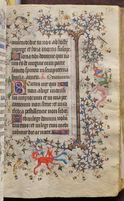Heures de Charles le Noble, roi de Navarre (1361-1425) : fol. 68r, Texte - Master of the Brussels Initials and Associates