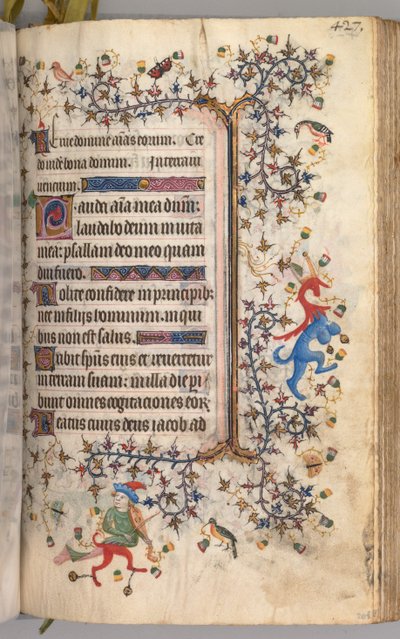 Heures de Charles le Noble, Roi de Navarre : fol. 208r, Texte - Master of the Brussels Initials and Associates