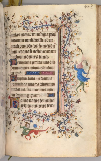 Heures de Charles le Noble, roi de Navarre 1361-1425 : fol. 226r, Texte, vers 1405 - Master of the Brussels Initials and Associates