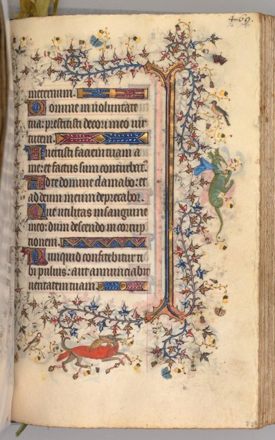 Heures de Charles le Noble, Roi de Navarre 1361-1425 : fol. 229r, Texte, vers 1405 - Master of the Brussels Initials and Associates