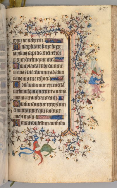 Heures de Charles le Noble, Roi de Navarre 1361-1425: fol. 232r, Texte - Master of the Brussels Initials and Associates