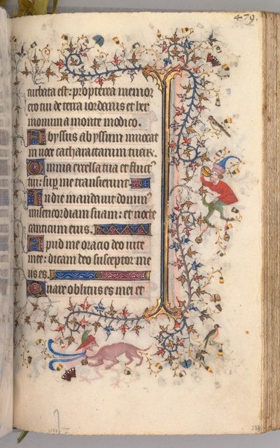 Heures de Charles le Noble, roi de Navarre 1361-1425 : fol. 234r, texte, c. 1405 - Master of the Brussels Initials and Associates