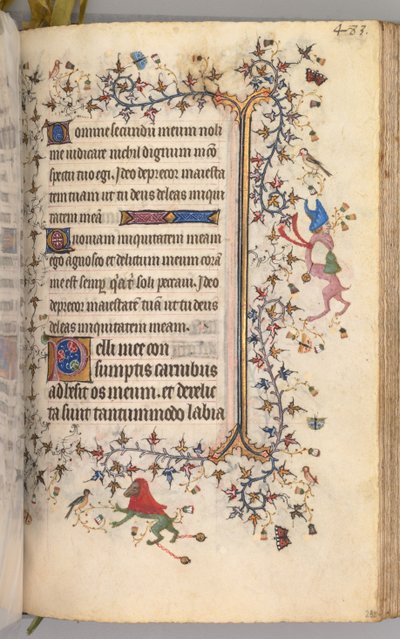 Heures de Charles le Noble, Roi de Navarre 1361-1425 : fol. 236r, Texte, vers 1405 - Master of the Brussels Initials and Associates
