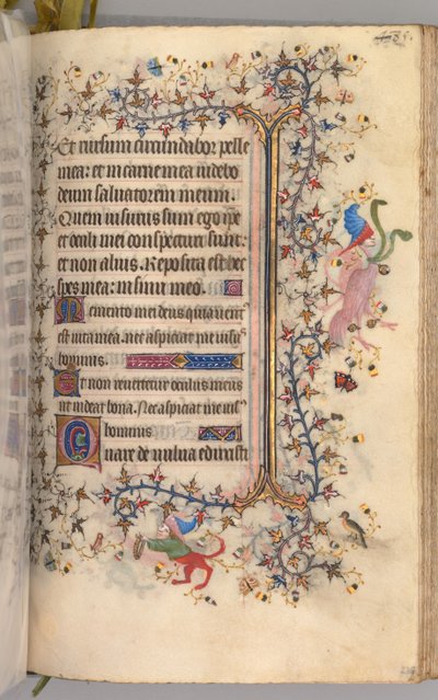 Heures de Charles le Noble, Roi de Navarre 1361-1425 : fol. 237r, Texte, vers 1405 - Master of the Brussels Initials and Associates