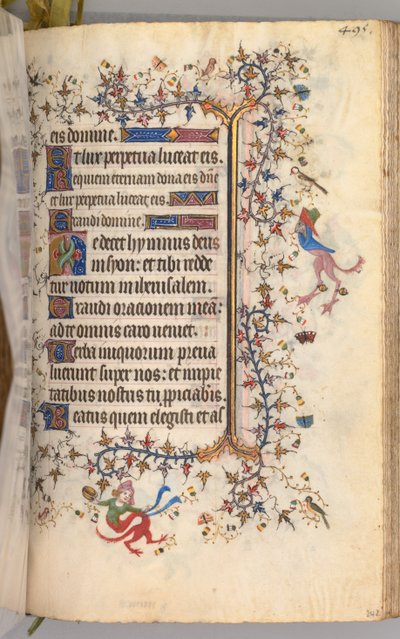 Heures de Charles le Noble, Roi de Navarre 1361-1425: fol. 242r, Texte - Master of the Brussels Initials and Associates