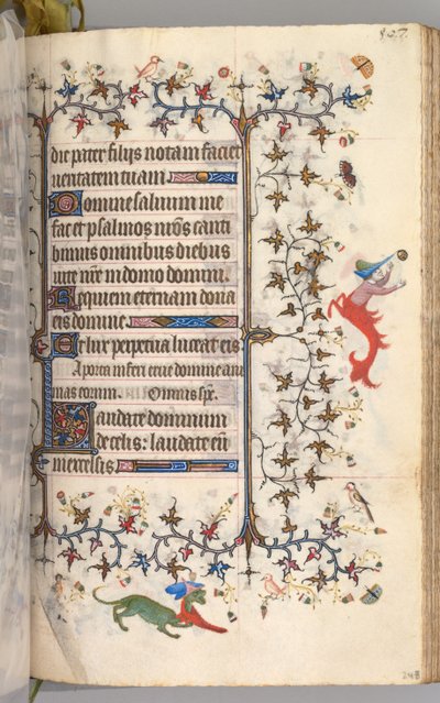Heures de Charles le Noble, Roi de Navarre : fol. 248r, Texte - Master of the Brussels Initials and Associates