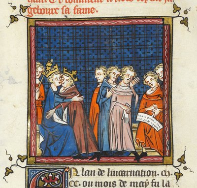 Philippe Auguste et le roi Jean d