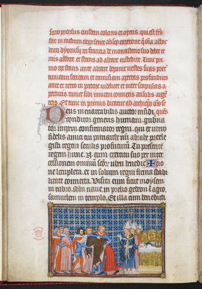 Le Roi enlevant ses vêtements extérieurs, illustration du 
