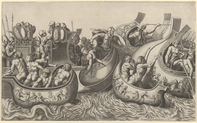 Speculum Romanae Magnificentiae: Bataille navale - Master of the Die